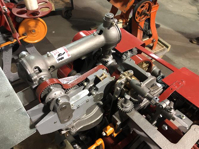 Package Machinery model K Cut and Wrap Machine with Steel Jaw Twisters